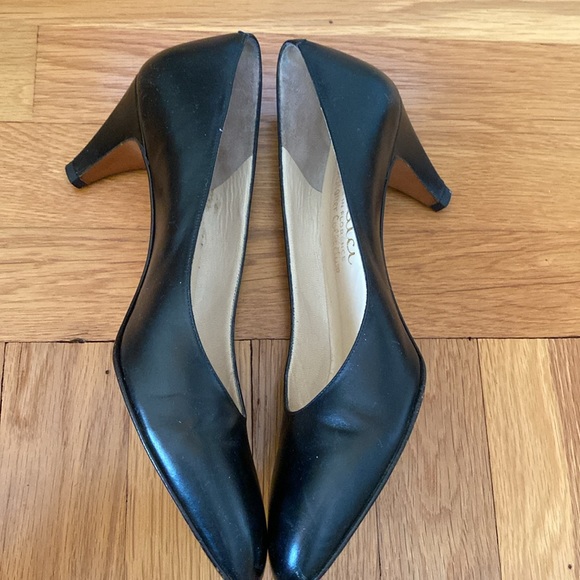 Medici black leather dress shoes - Picture 7 of 8